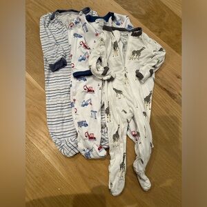 Bundle - 3 0-3 mo onsies. Kyte baby, kissy kissy, and milkberry